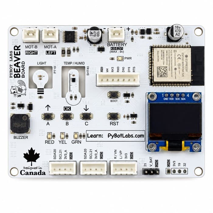 Carte PyBot Beaver Board